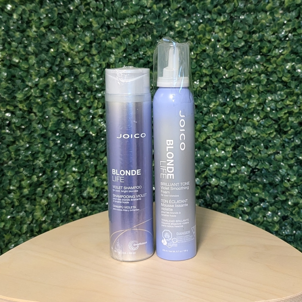 Joico Blonde Life Violet Shampoo AND Violet Foam